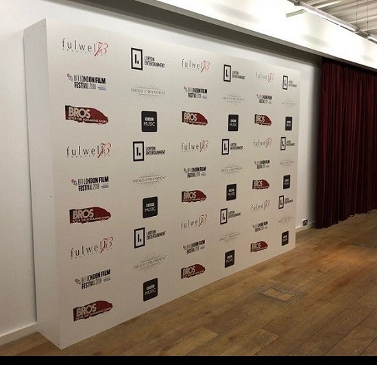 PRESS BACKDROP LOGO