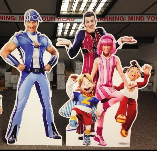 CHARACTER STANDEES