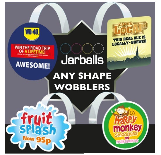 SHELF WOBBLERS