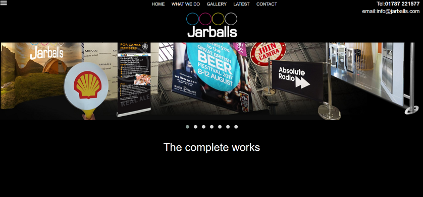 Jarballs Website