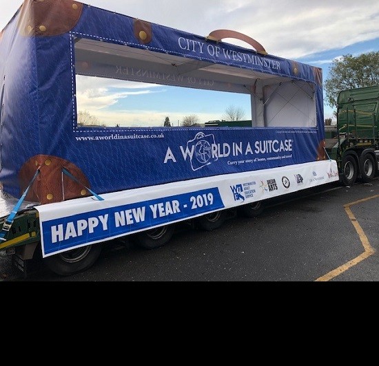 PARADE FLOAT BRANDING